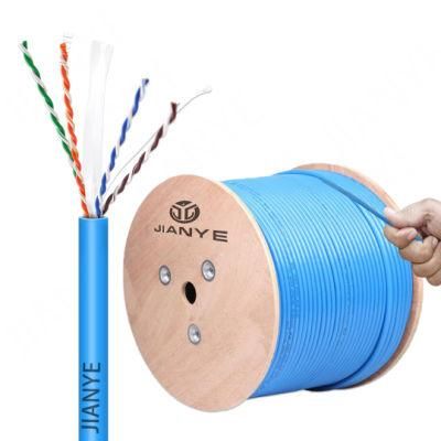 High Quality UTP/FTP/SFTP High-Speed CAT6 Indoor Wring Ethernet Networking Cable