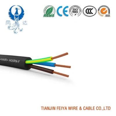 H05rn-F Yc for Heavy-Duty and Construction-Level Wiring 450/750V Epr Pcp Flexible Waterproof Rubber Cable