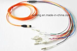 Multi-Mode MPO-LC Fiber Optic Patch Cord
