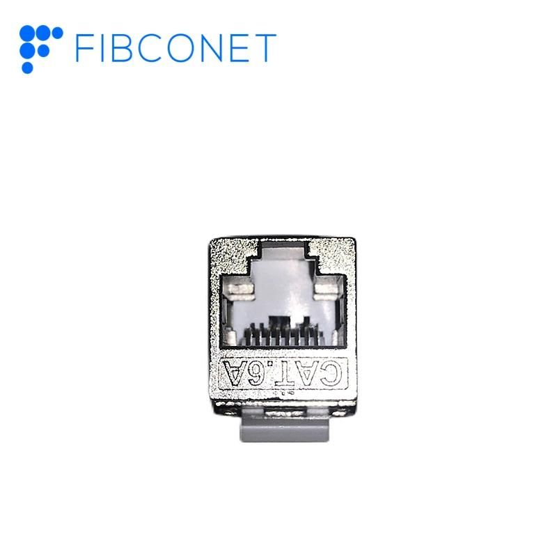 Cat5e CAT6A/Cat7 Metal Shielded Module Toolless Keystone Jack RJ45 Module