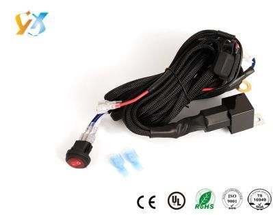 Wholesale Custom Design Wire Harness Wiring Harness for LED Foglight Bar of Automotive