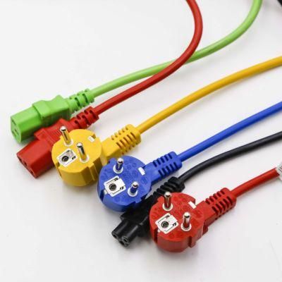 Power Cords Sets IEC 60320 C13 VDE H05VV-F 3X0.75 3X1.0 3X1.5