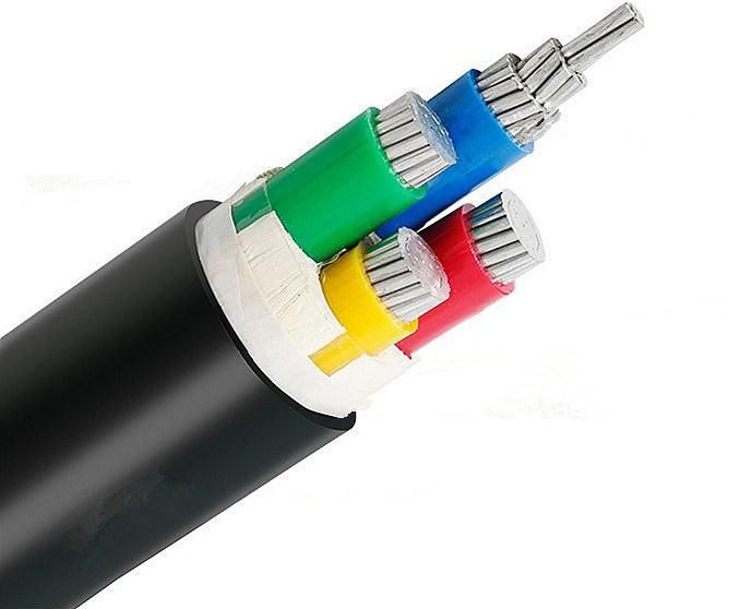 Aluminium Cable 25mm 10mm 4 Core Cable Unarmored PVC/ PVC