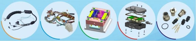 Electric Injection Molding with PCBA Control Cable and Sr Assembly Plastic Box