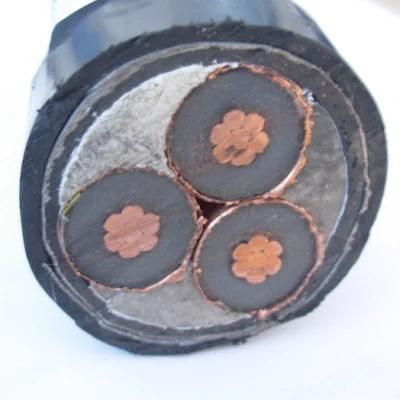 8.7/15kv 3X95mm2 XLPE Insulation, Steel Tape Armor, PVC Sheath Copper Power Cable