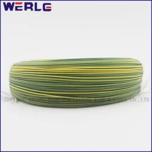 Agrp 0.5 Fiberglass Braided Silicon Rubber Yellow-Green 300V 200c Insulated Tinned Coppr Conductor Wire