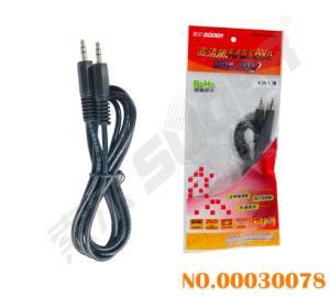 Suoer 3.5mm Stereo AV Signal Line Audio/Video Cable