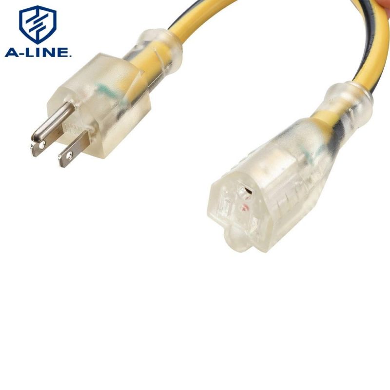 American 3-Pin Outlets Power Cord
