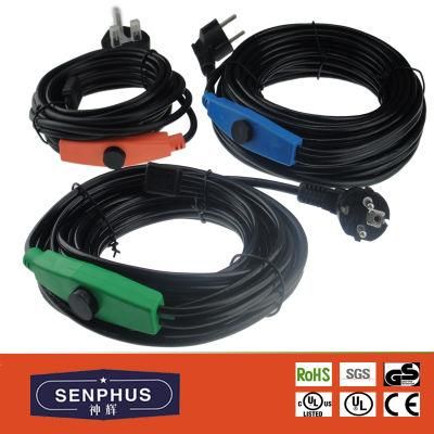 16W/M Anti-Freeze Water Pipe Heating Cable with CE GS