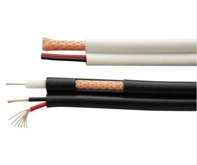 China Products 75ohm Coaxial Cable CCTV Cable RG6 with Power Cable