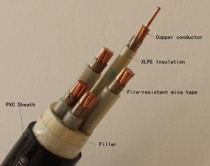 Fire Resistance XLPE Eletrical Power Cable, Lighting Cable