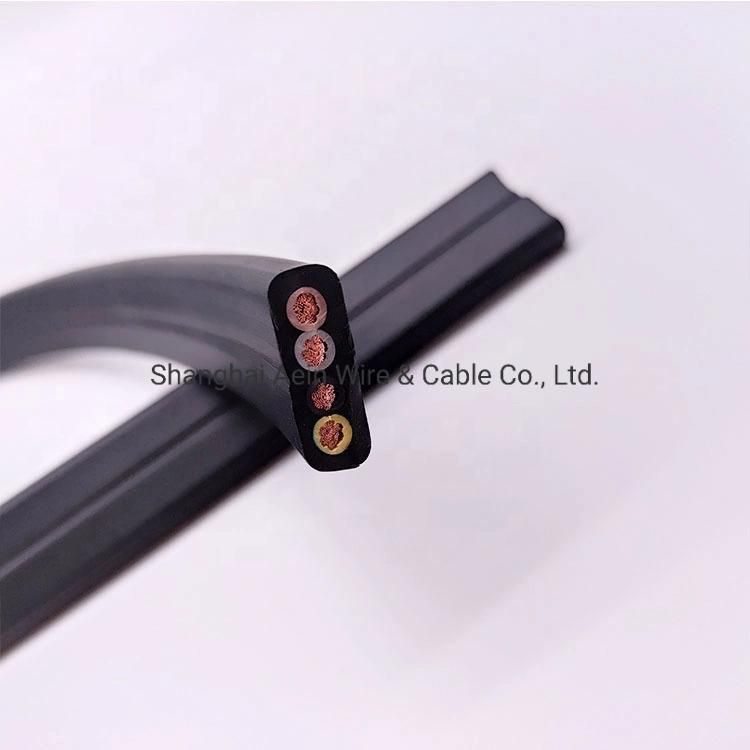 Flat Cable Neoprene-731 Robust and Weather Resistant for Cranes and Conveyors