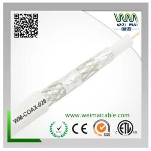 18AWG CCS Quad Shield RG6 Coaxial Cable