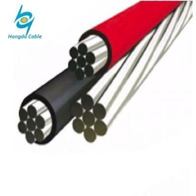 4/0AWG Triplex Quadruplex AAC AAAC ACSR Neutral Messager Service Drop Cable