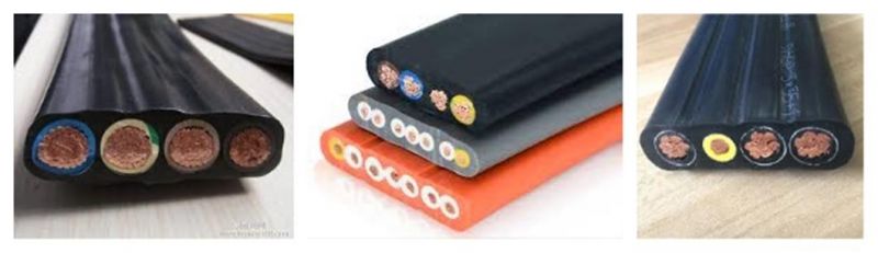 Nyy H05vvh6-F Industrial Liycy 5X0.75 Rubber Insulated Lift Copper Conductor Multiple Core Control Cable Lift Crane Cable