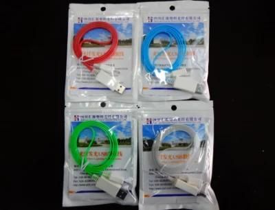 Optic Fiber Lighting Mobile Phone USB Data Line