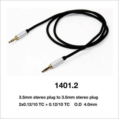 Aux Cable Mini 3.5mm Stereo to Mini 3.5mm Plug (1401-2)