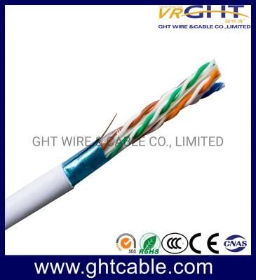 Good Quality 23AWG Bc CCA Indoor FTP Cat6e LAN Cable/Network Cable Hot Sale
