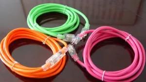 UL/ETL Listed Neon Extension Cord Power Cord