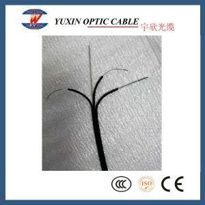 1 2 4 Core Fig 8 FTTH Drop Fiber Optic Cable for Network Communication
