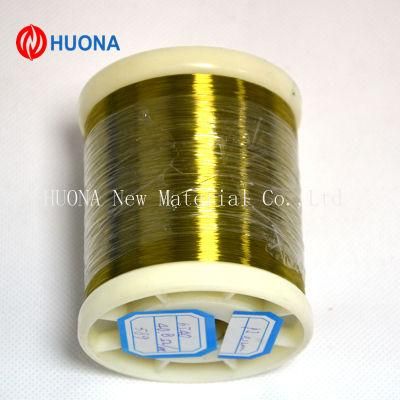 Polyurethane Enamelled CuNi Alloy High Temperature Enameled Resistance Wire