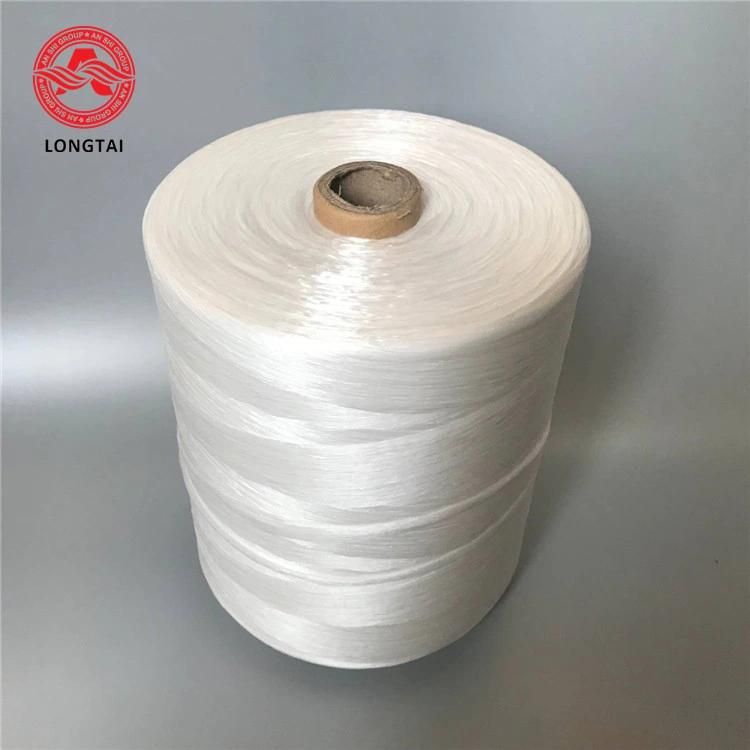 60000d Raw White Polypropylen Twisted /Untwisted Filler Yarn (RoHS)