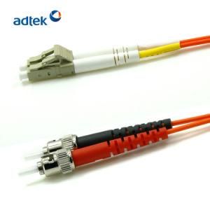 China Factory 3 Meters LC/Upc-St/Upc Duplex PVC/LSZH 2.0mm 62.5/125 Om1 50/125 Om2 Patch Cord