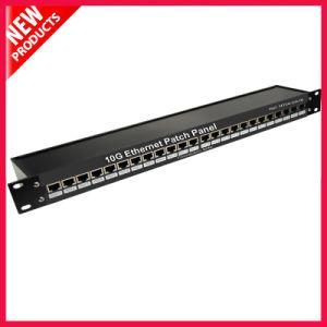 24 Ports 19 Inches Racked Mounted Optical PoE Patch Panel