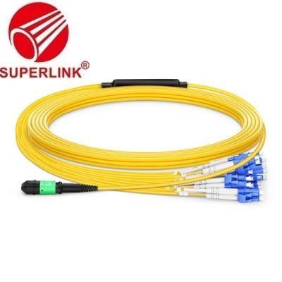 Fiber Jumper MPO 24 OS2 Single Mode Fiber Optic Patch Cord Cable Pigtail