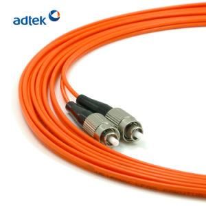 St/Upc-FC/Upc Duplex 2.0mm 62.5/125 Om1 50/125 Om2 3 Meters PVC/LSZH Orange Patch Cord