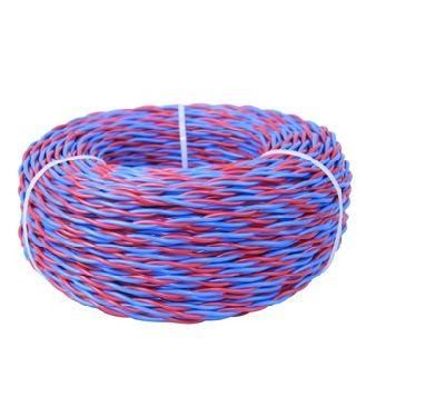 PVC Insulated Twisted Cords as Pairs Type Electrical Wire Cable