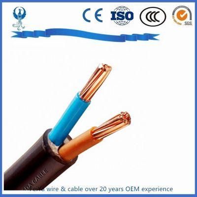 VDE Approval H05vh2-F H05V2V2h2-F PVC Power Cable