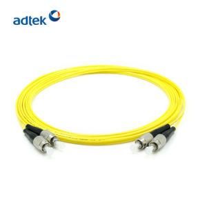 Manufacturer Supplier FC/Upc-FC/Upc Duplex 2.0mm 9/125 Singlemode PVC Yellow Patch Cable