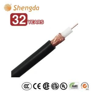 Great Flexibility Small Vawr Rg59 Small Copper Quad Shield Digital TV Coaxial Cable