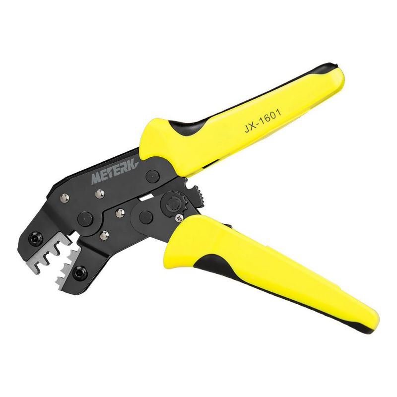 4 in 1 Multi Tools Wire Crimper Tools Kit Engineering Ratchet Terminal Crimping Plier Wire Crimper +Wire Stripper+S2 Screwdriver