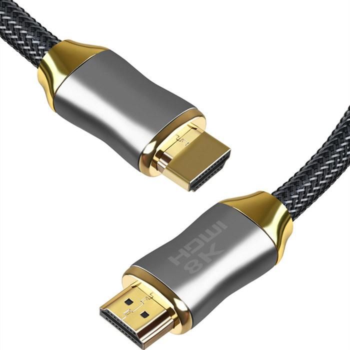 Certified Adapter Hot Selling Gold Plated High Speed 48Gbps 8K@60Hz 4K@120Hz Ultra HD HDR HDMI 2.1 Cable