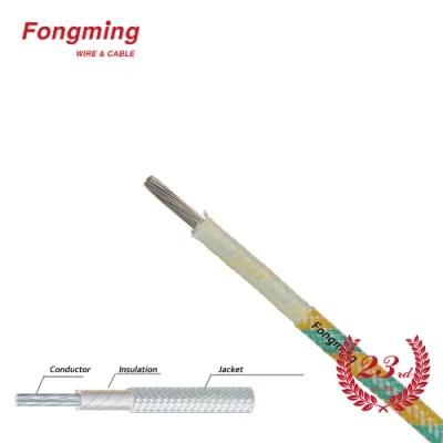 350deg. C Mutilayer Fiberglass Wrapping Braided Heating Nickel Wire