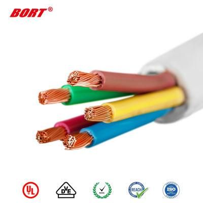 Three Cores Al-Mylar Braid Shield Electric Lead Wire