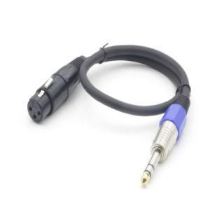 Female XLR to Trs Male Patch Cable for Microphone