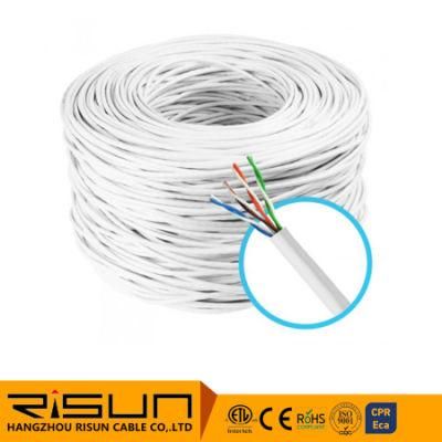 Cabo De Rede Cftv 4 Pares Preto 24AWG Risun-305m Ethernet Cable