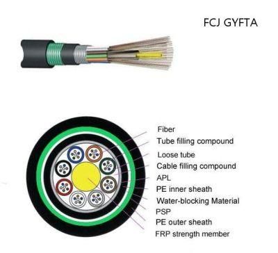 OFC Cable Gyfta53 (Stranded Loose Tube Non-metallic Strength Member Armored Cable)