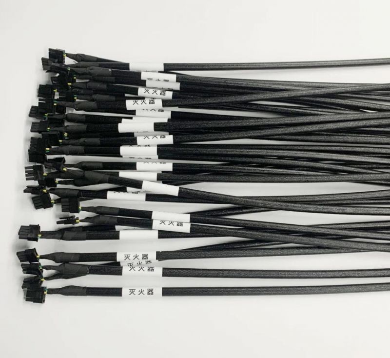 OEM ODM RoHS Compliant Industrial Cable Wire Harness with Jst Molex Connector Terminal Crimp
