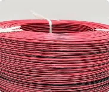 PVC Insulation UL2468 22AWG Electrical Tinned Copper Flat Ribbon Wire
