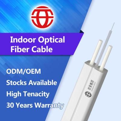FTTH Invis Fiber Optic Cable 1core for Network System