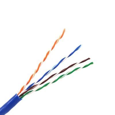 Cat5 LAN Cable UTP Cat5e Copper 100MHz Test Pass Network Cable Cat5e Cable De Red Cat5e Communication Cable