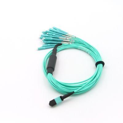 MPO (F) -LC 24 Core Fiber Optics Assemblies