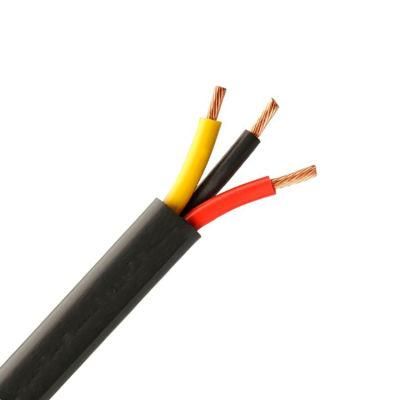Sow Sjoow Sjtw 5X18AWG 5g 2.5mm Fire Resistant Rubber Flat Cable