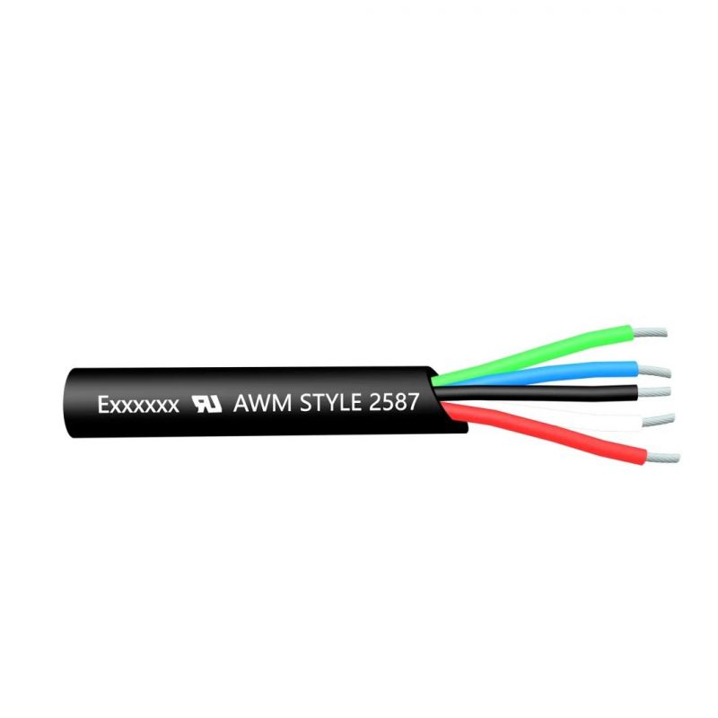 22/24AWG Appliance Wire Control Cable for PV Inverter Wiring UL2587