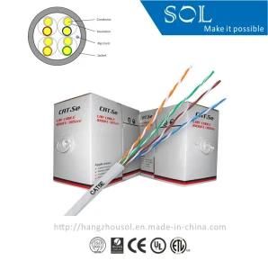 UL 24AWG Twisted 4Pairs Cat5e UTP Cable