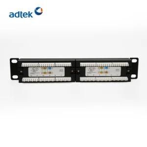 Rack Cat5e Network Patch Panel 1u Cat5 Rackmount Patch Panel